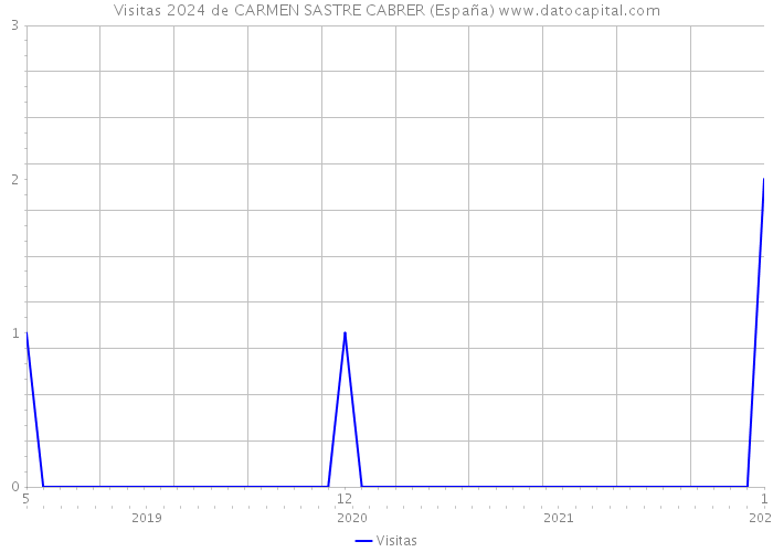 Visitas 2024 de CARMEN SASTRE CABRER (España) 