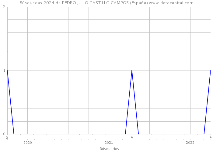 Búsquedas 2024 de PEDRO JULIO CASTILLO CAMPOS (España) 