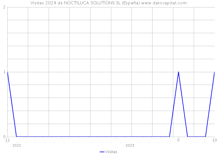 Visitas 2024 de NOCTILUCA SOLUTIONS SL (España) 