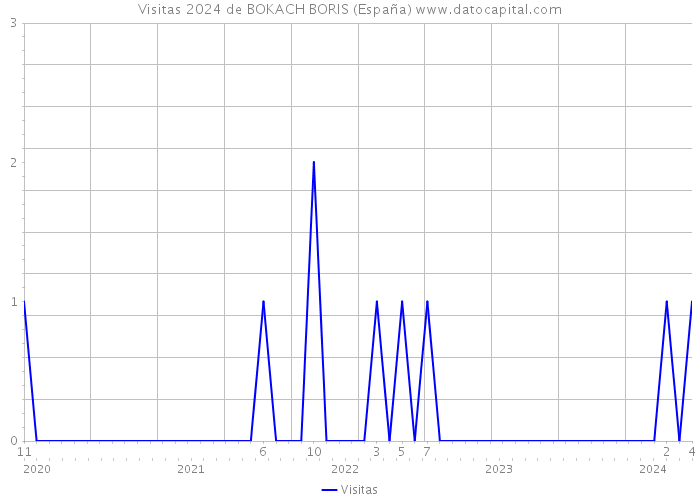 Visitas 2024 de BOKACH BORIS (España) 