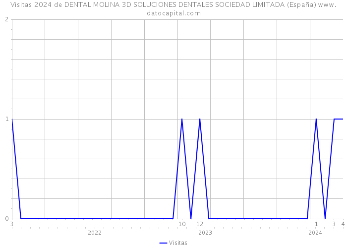 Visitas 2024 de DENTAL MOLINA 3D SOLUCIONES DENTALES SOCIEDAD LIMITADA (España) 