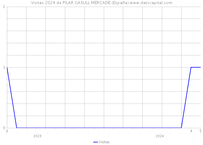 Visitas 2024 de PILAR GASULL MERCADE (España) 