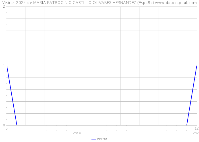 Visitas 2024 de MARIA PATROCINIO CASTILLO OLIVARES HERNANDEZ (España) 