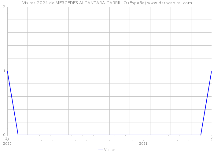 Visitas 2024 de MERCEDES ALCANTARA CARRILLO (España) 