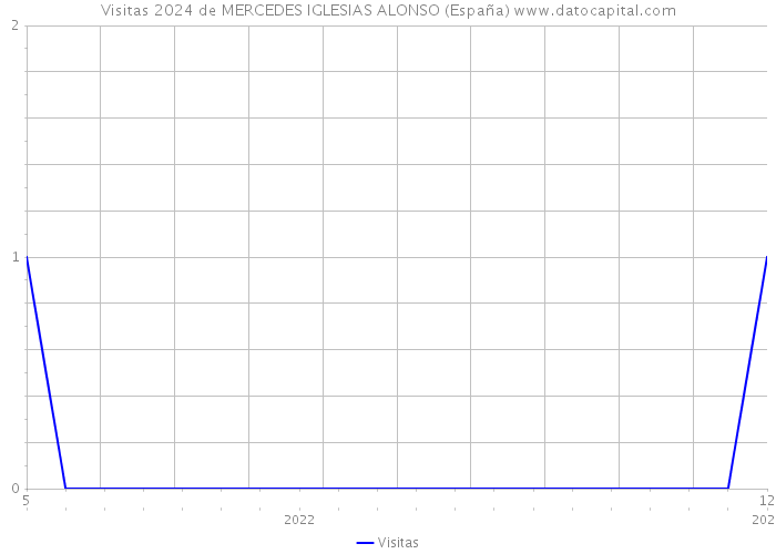 Visitas 2024 de MERCEDES IGLESIAS ALONSO (España) 