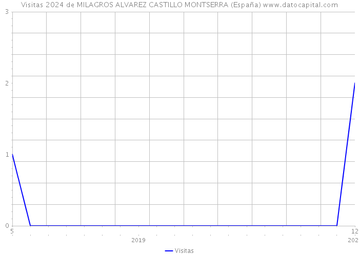Visitas 2024 de MILAGROS ALVAREZ CASTILLO MONTSERRA (España) 