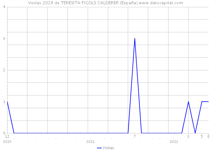 Visitas 2024 de TERESITA FIGOLS CALDERER (España) 
