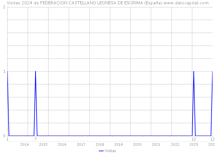 Visitas 2024 de FEDERACION CASTELLANO LEONESA DE ESGRIMA (España) 