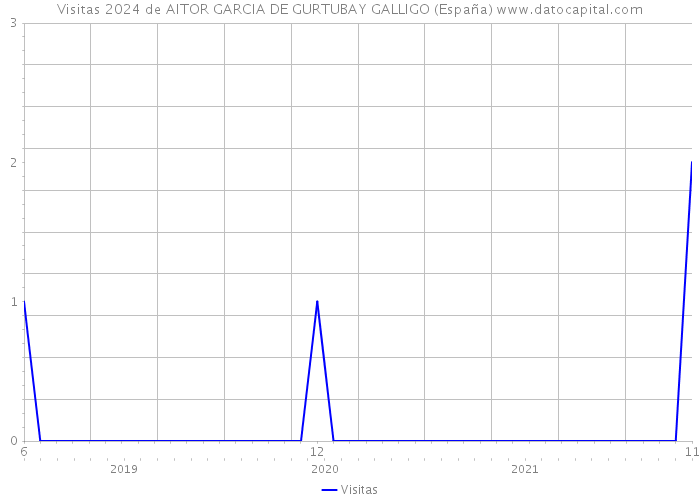 Visitas 2024 de AITOR GARCIA DE GURTUBAY GALLIGO (España) 