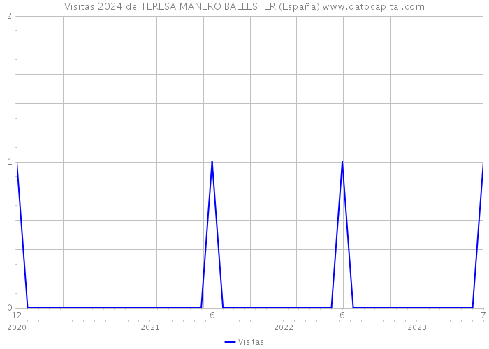 Visitas 2024 de TERESA MANERO BALLESTER (España) 