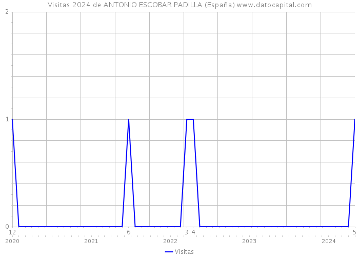 Visitas 2024 de ANTONIO ESCOBAR PADILLA (España) 