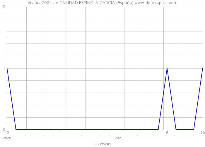 Visitas 2024 de CARIDAD ESPINOLA GARCIA (España) 