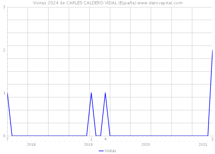 Visitas 2024 de CARLES CALDERO VIDAL (España) 