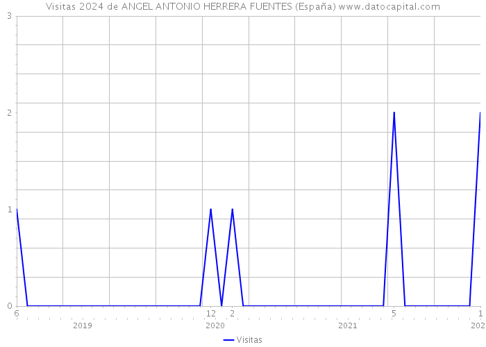 Visitas 2024 de ANGEL ANTONIO HERRERA FUENTES (España) 