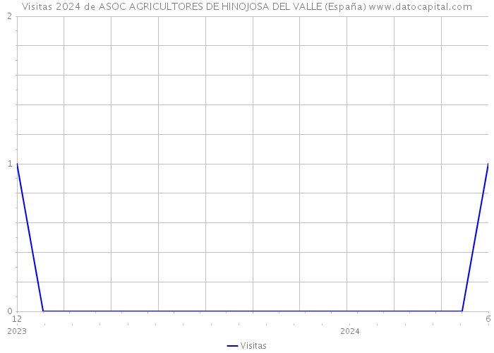 Visitas 2024 de ASOC AGRICULTORES DE HINOJOSA DEL VALLE (España) 