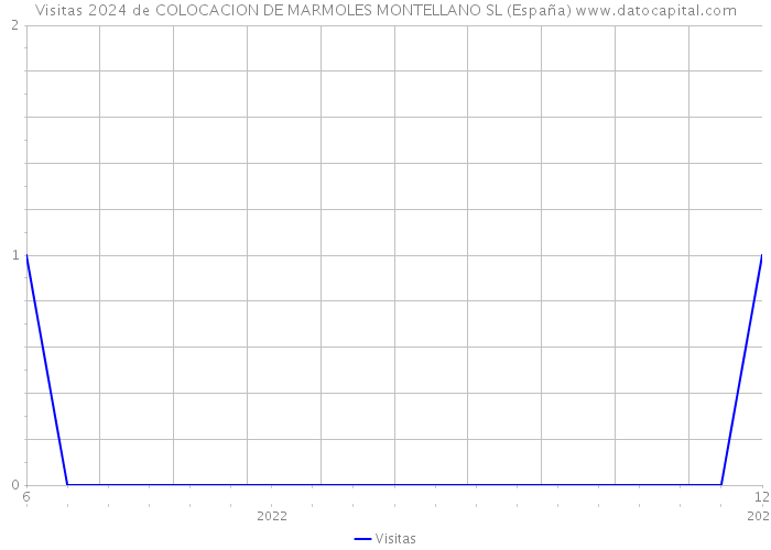 Visitas 2024 de COLOCACION DE MARMOLES MONTELLANO SL (España) 