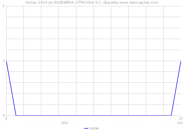 Visitas 2024 de INGENIERIA CITRICOLA S.C. (España) 