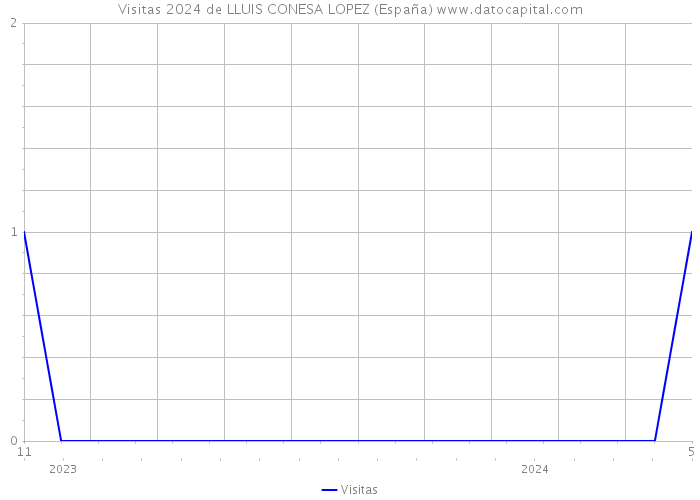 Visitas 2024 de LLUIS CONESA LOPEZ (España) 