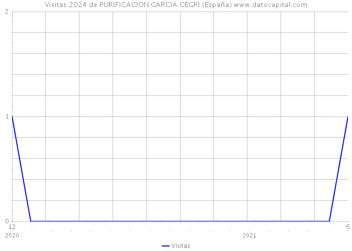 Visitas 2024 de PURIFICACION GARCIA CEGRI (España) 