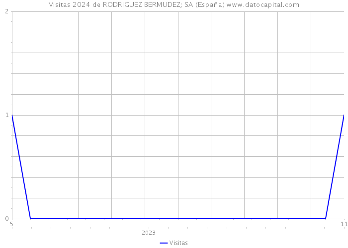 Visitas 2024 de RODRIGUEZ BERMUDEZ; SA (España) 