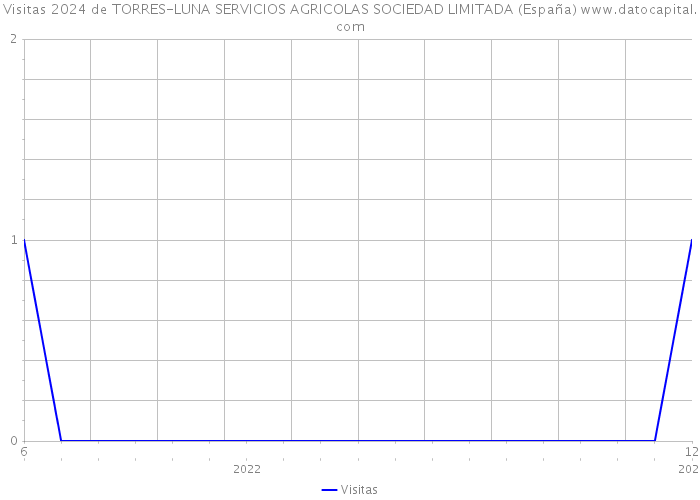 Visitas 2024 de TORRES-LUNA SERVICIOS AGRICOLAS SOCIEDAD LIMITADA (España) 