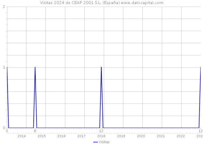 Visitas 2024 de CEAP 2001 S.L. (España) 