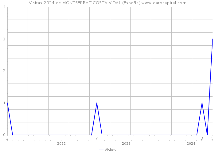 Visitas 2024 de MONTSERRAT COSTA VIDAL (España) 