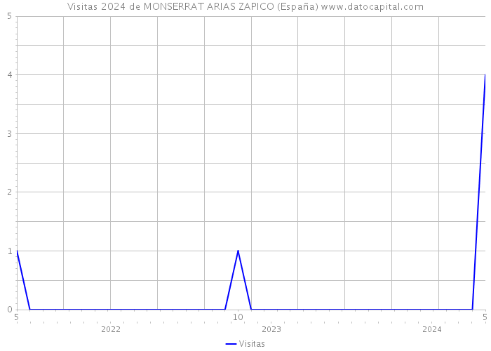 Visitas 2024 de MONSERRAT ARIAS ZAPICO (España) 