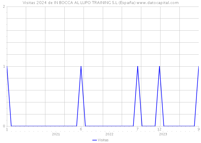 Visitas 2024 de IN BOCCA AL LUPO TRAINING S.L (España) 