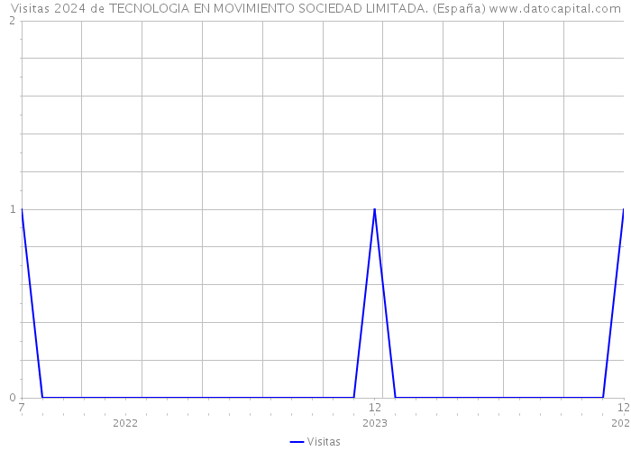 Visitas 2024 de TECNOLOGIA EN MOVIMIENTO SOCIEDAD LIMITADA. (España) 