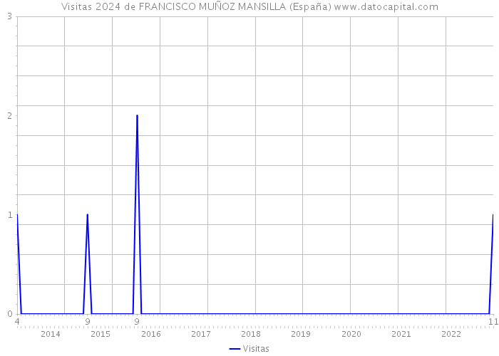 Visitas 2024 de FRANCISCO MUÑOZ MANSILLA (España) 