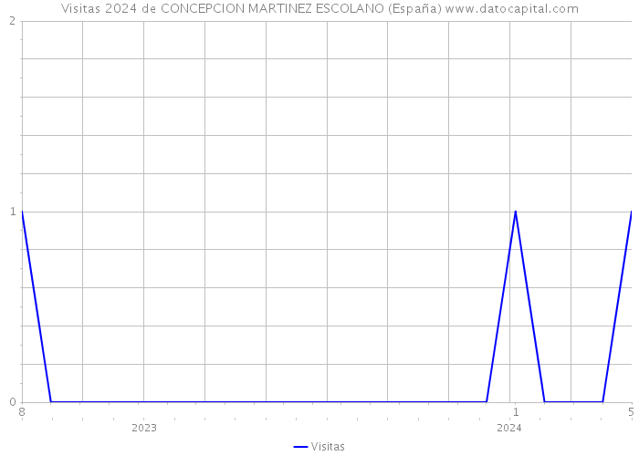 Visitas 2024 de CONCEPCION MARTINEZ ESCOLANO (España) 