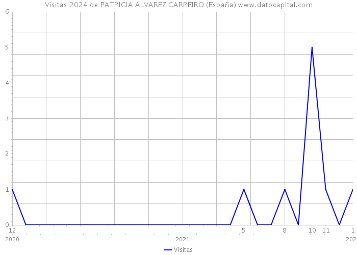 Visitas 2024 de PATRICIA ALVAREZ CARREIRO (España) 