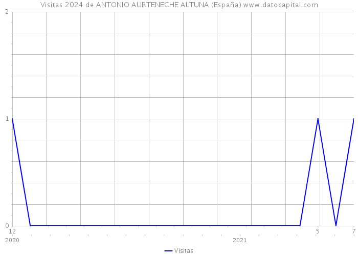 Visitas 2024 de ANTONIO AURTENECHE ALTUNA (España) 