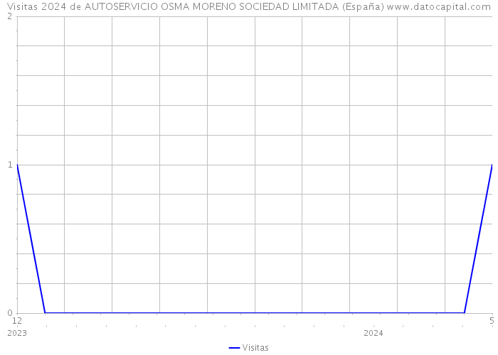 Visitas 2024 de AUTOSERVICIO OSMA MORENO SOCIEDAD LIMITADA (España) 