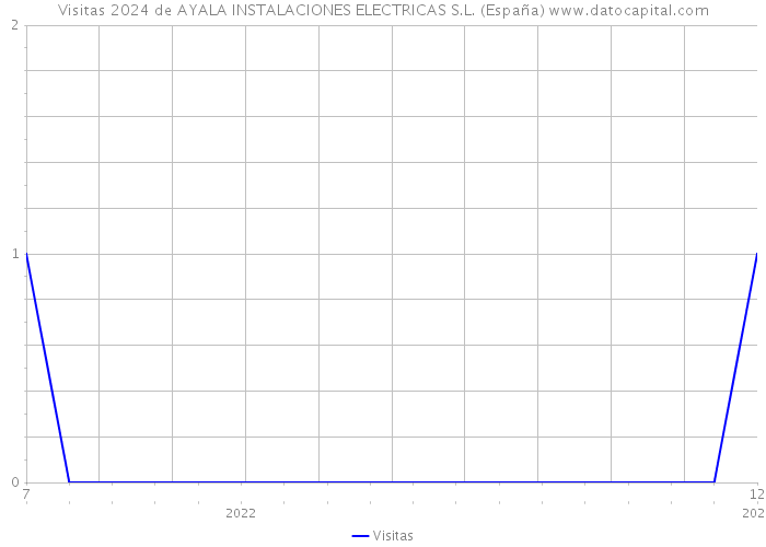 Visitas 2024 de AYALA INSTALACIONES ELECTRICAS S.L. (España) 