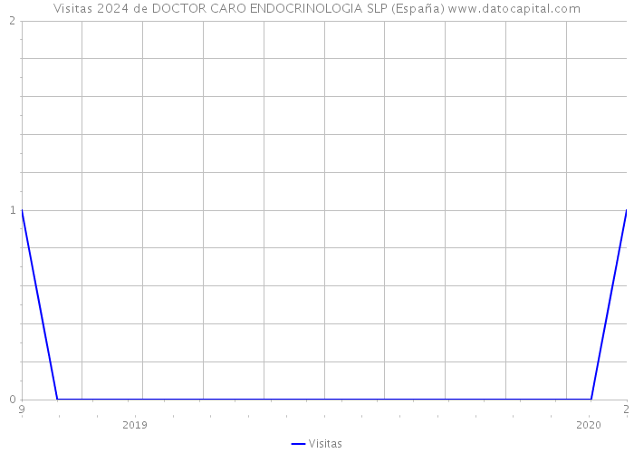 Visitas 2024 de DOCTOR CARO ENDOCRINOLOGIA SLP (España) 