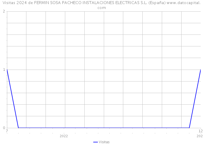 Visitas 2024 de FERMIN SOSA PACHECO INSTALACIONES ELECTRICAS S.L. (España) 