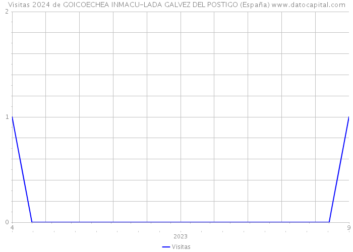 Visitas 2024 de GOICOECHEA INMACU-LADA GALVEZ DEL POSTIGO (España) 