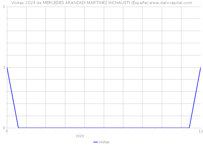 Visitas 2024 de MERCEDES ARANZADI MARTINEZ INCHAUSTI (España) 