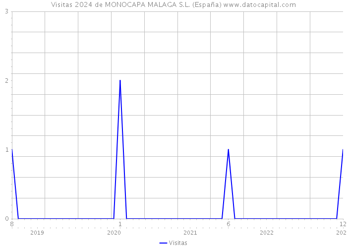 Visitas 2024 de MONOCAPA MALAGA S.L. (España) 
