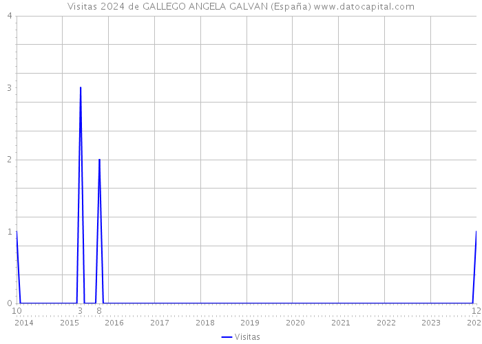 Visitas 2024 de GALLEGO ANGELA GALVAN (España) 