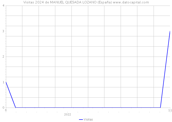Visitas 2024 de MANUEL QUESADA LOZANO (España) 
