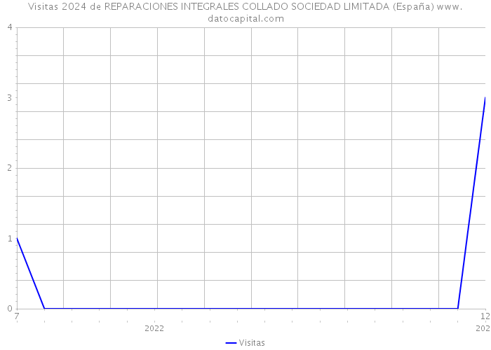 Visitas 2024 de REPARACIONES INTEGRALES COLLADO SOCIEDAD LIMITADA (España) 