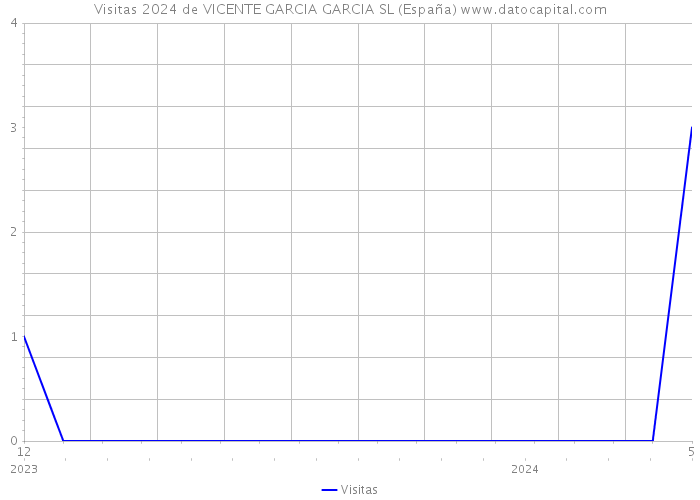 Visitas 2024 de VICENTE GARCIA GARCIA SL (España) 