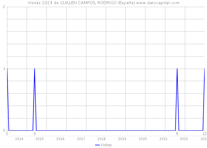 Visitas 2024 de GUILLEN CAMPOS, RODRIGO (España) 