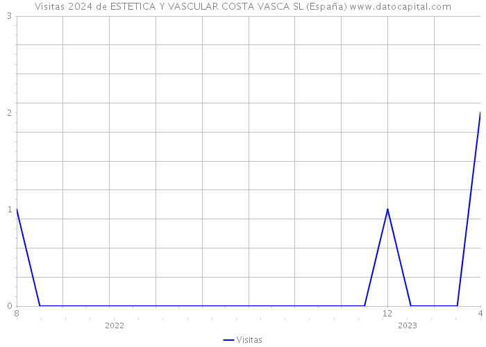 Visitas 2024 de ESTETICA Y VASCULAR COSTA VASCA SL (España) 