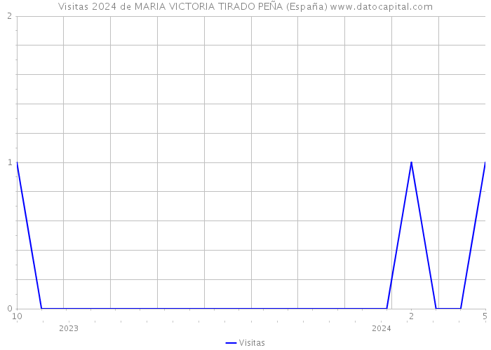 Visitas 2024 de MARIA VICTORIA TIRADO PEÑA (España) 