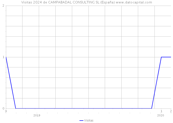 Visitas 2024 de CAMPABADAL CONSULTING SL (España) 