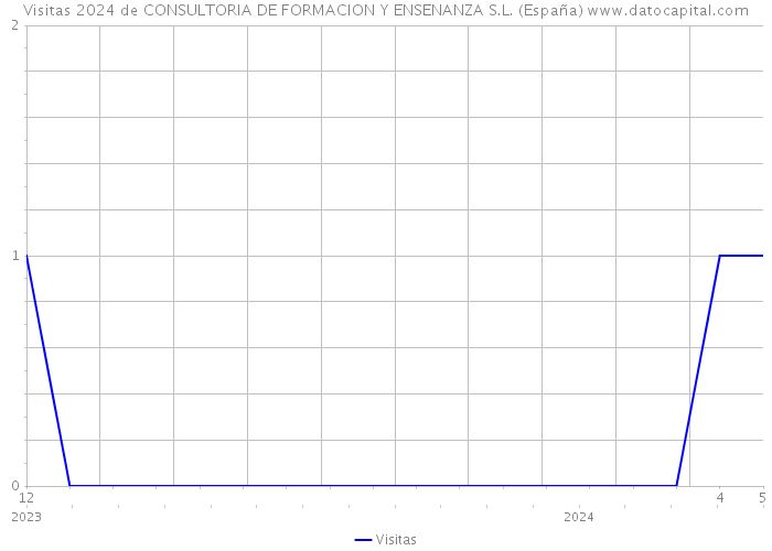 Visitas 2024 de CONSULTORIA DE FORMACION Y ENSENANZA S.L. (España) 